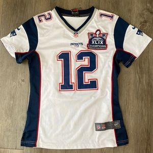 Women’s Tom Brady Patriots Jersey Size L
